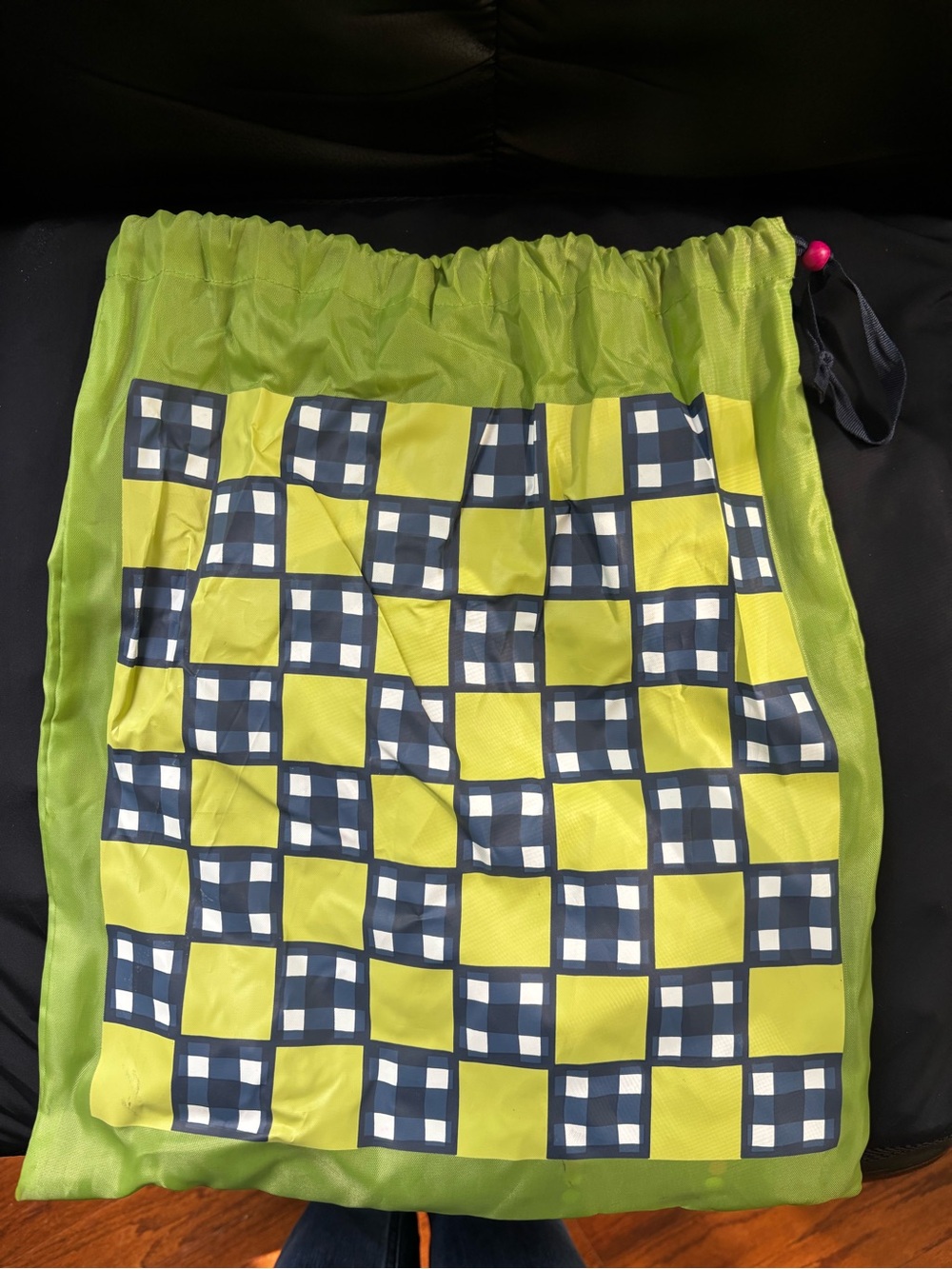 NWOT Thirty-One Travel Tic Tac Toe Game Set w/ Drawstring Game Board & Pieces